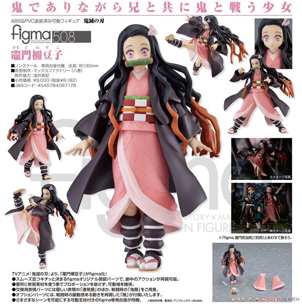 figma Nezuko Kamado di Demon Slayer